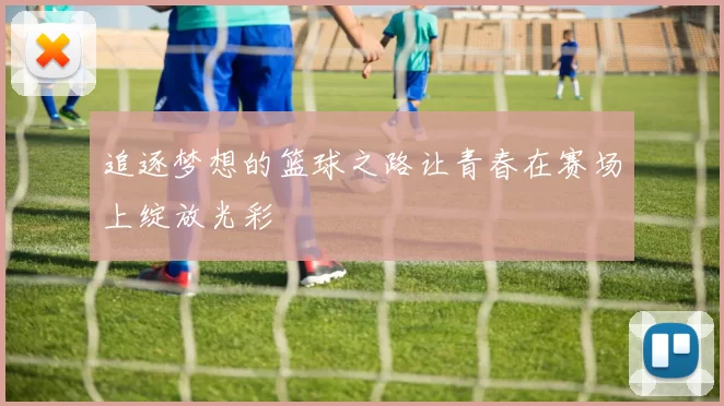 追逐梦想的篮球之路让青春在赛场上绽放光彩
